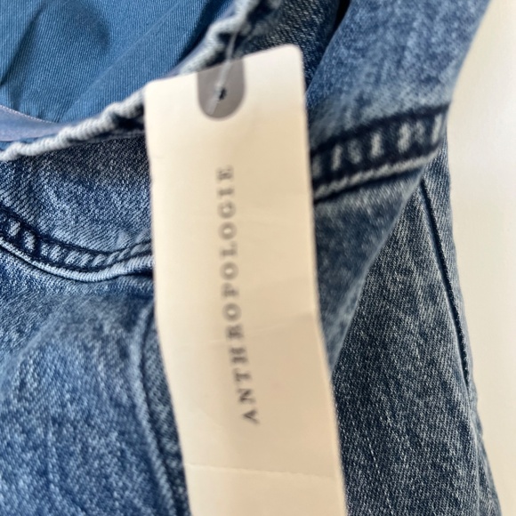 Strapless denim dress - Picture 7 of 12